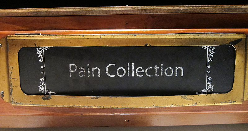 „Pain Collection“ – Museum of Wellington City & Sea, Wellington, NZ