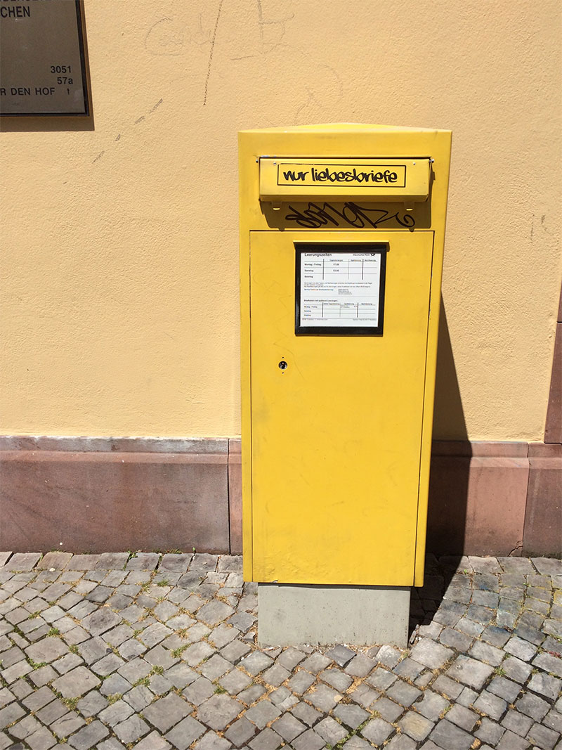 Juli 2018 – gefunden in Mannheim